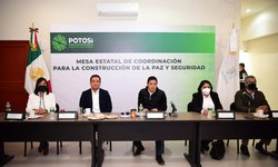 Ricardo Gallardo encabeza mesa regional de Seguridad en Charcas