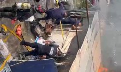 Policías fernandenses rescatan a adultos mayores de incendio en vivienda.