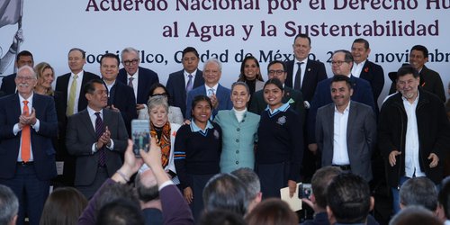 Ricardo Gallardo suma a SLP al Acuerdo Nacional por el Derecho Humano al Agua