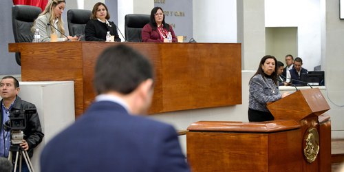 Compareció ante el Congreso la titular de la Fiscalía General del Estado