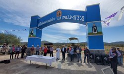 Alcalde Urbiola acudió a festejos en La Palmita y El Jabalí