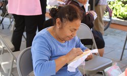 Imparte DIF taller de manualidades para  adultos mayores