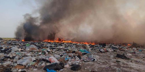 Reconoce alcalde Loredo que no hubo buen tratamiento de la basura en el relleno